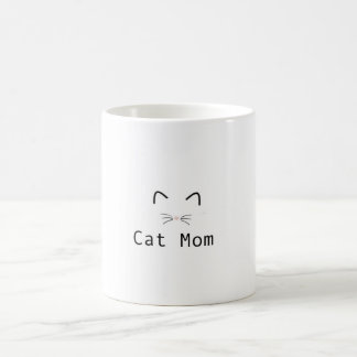 Chat maman mug noir et blanc