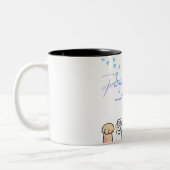 Chat Maman Mug - Purrfect Brew & Empreintes de pat (Gauche)