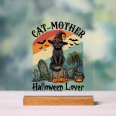 Chat Mère Halloween Amant Chapeau de Sorcière Noir (Neutre)