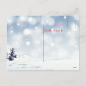 Chat mignon cadeau de Noël de Noël Carte postale d (Dos)