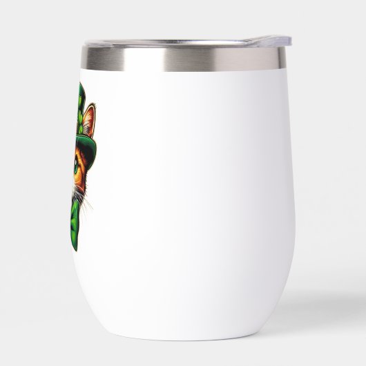 Chat mignon/chaton Saint Patrick's Day (Gauche)