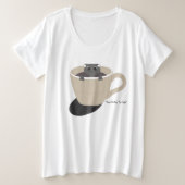 chat mignon dans une tasse (Design devant)