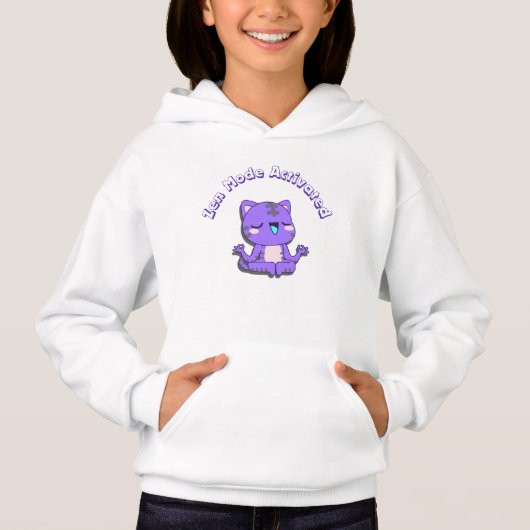 chat mignon, mode zen, chat zen (Devant)