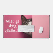Chat Mignon Qui Regarde (Clavier et souris)