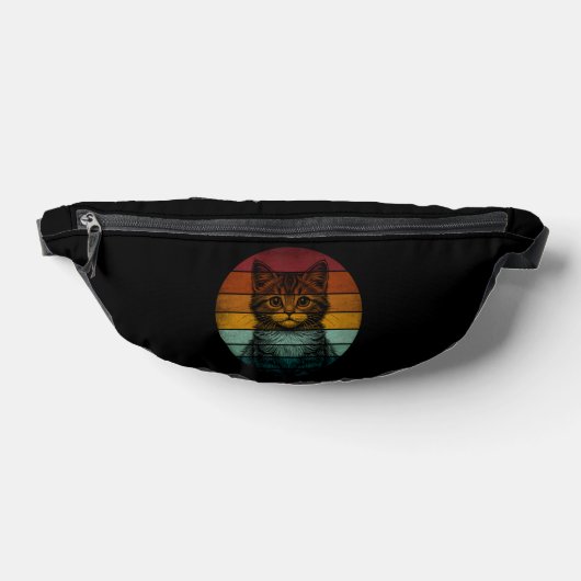 Chat mignon vintage rétro (Poser)