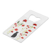 Chat mignonne de Poppy Floral (Dos Angle)