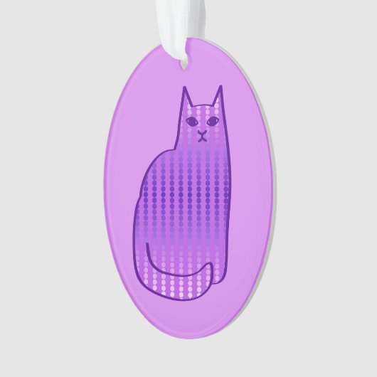 Chat moderne du milieu du siècle, orchidée et viol (devant)