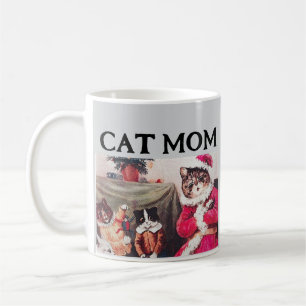 CHAT MOM LOUIS ATTEND CHRISTMAS CATS CAFÉ MUG