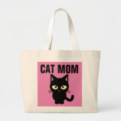 CHAT MOM rose TOTES sac (Devant)