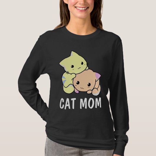 CHAT MOM T-SHIRTS TEE - SHIRTS (Devant)