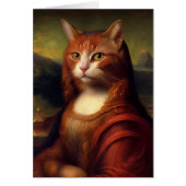 Chat Mona Lisa (Devant)