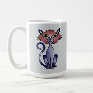 Chat Mug - Bleu Chat à thème cadeau