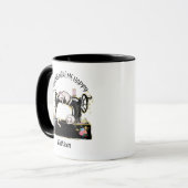 Chat Mug - Chats Et Couture Me Rend Heureux (Devant gauche)