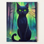 Chat Mystique des Aurores Boréales (Dos)