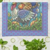 CHAT N'FITZ, SERVIETTE DE CUISINE À REMERCIER (Plié)