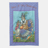 CHAT N'FITZ, SERVIETTE DE CUISINE À REMERCIER (Vertical)