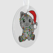 Chat Noël Animaux d'hiver Chats (devant)