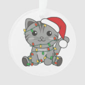 Chat Noël Animaux d'hiver Chats (devant)