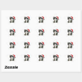 Chat Noël Animaux d'hiver Chats Étoile Sticker (Feuille)