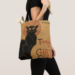 Chat noir Art Nouveau - Sac fourre-tout