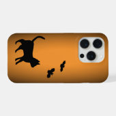 Chat noir avec chauve-souris (Verso Horizontal)