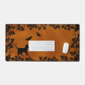 Chat noir avec chauve-souris (Clavier et souris)