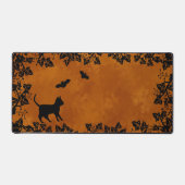 Chat noir avec chauve-souris (Recto)