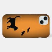 Chat noir avec chauve-souris (Verso Horizontal)