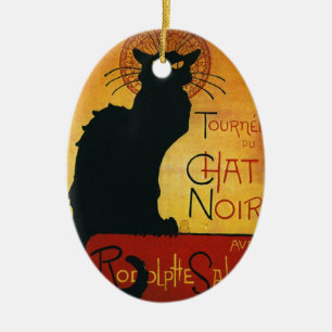 Chat Noir - Black Cat Keramisch Ornament