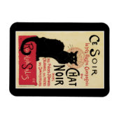 Chat Noir~Black Cat Magneet (Horizontaal)