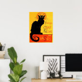 Chat Noir...Black Cat Poster (Bureau à domicile)