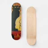 Chat Noir - Black Cat Skateboard (Voorkant)