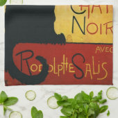 Chat Noir - Black Cat Theedoek (Gevouwen)