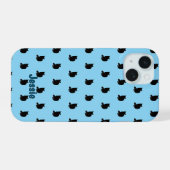Chat noir (bleu) (Verso Horizontal)