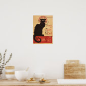 Chat Noir Cabaret Troupe Black Cat Promo Poster (Keuken)