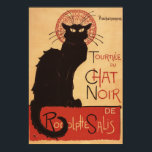 Chat Noir Cabaret Troupe Black Cat Promo Poster<br><div class="desc">Montmarte,  France - Chat Noir Cabaret Troupe Black Cat Promo Poster - Montmarte,  France  was created in 1896. This image depicts scenes from Montmarte,  France.</div>