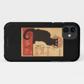 Chat Noir Cabaret Troupe Black Cat Promo Poster Case-Mate iPhone Case (Achterkant (horizontaal))