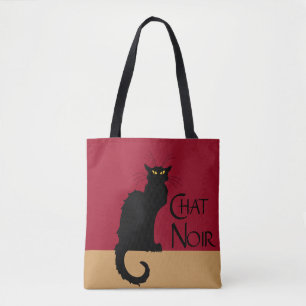 Chat Noir Canvas tas