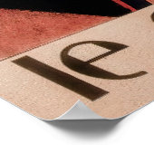 Chat Noir Cat Poster (Hoek)