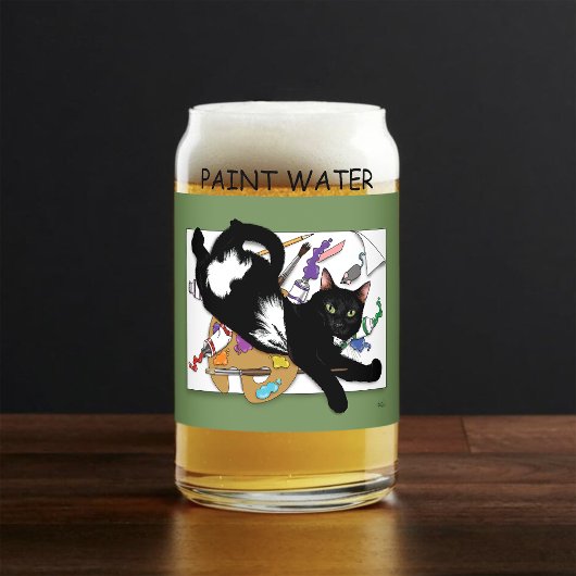 Chat noir de l'artiste