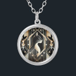 Chat noir décoratif Collier Abstrait<br><div class="desc">Belle Chat Noir Décoratif Collier Abstrait</div>