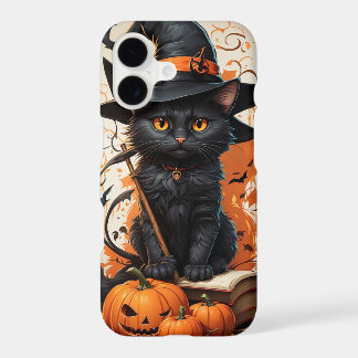 Chat noir d'Halloween