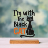 Chat noir drôle gravure vintage Halloween Design (Neutre)