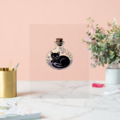 Chat noir en bouteille de potion T-shirt classique (Mariage)