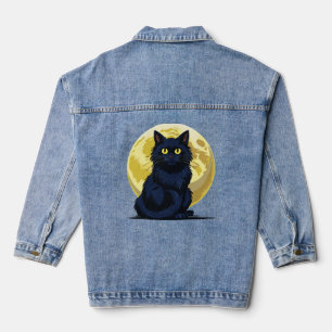 Chat noir en colère