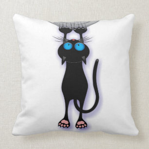 Chat Noir En déchirant Coussin