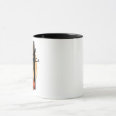 "Chat noir en Mug Citrouille d'Halloween - Éffraya (Centre)