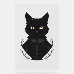 Chat noir enchanté de Salem