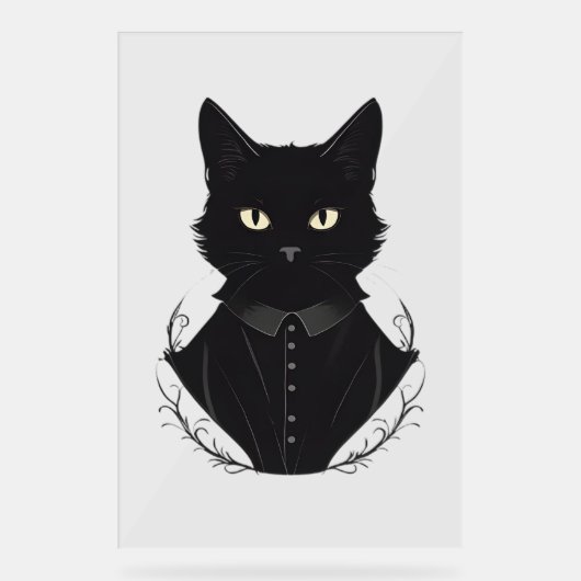 Chat noir enchanté de Salem (Recto)