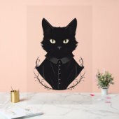 Chat noir enchanté de Salem (Mariage)
